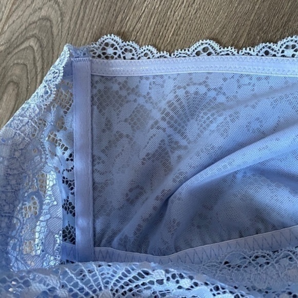Free People Lacey Looks Bandeau In Blue Size Medium - Picture 13 of 15